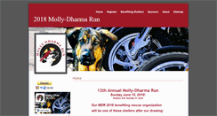 Desktop Screenshot of molly-dharmarun.org